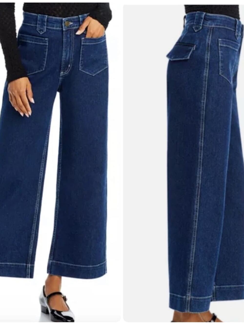 FRAME Utility Relaxed Straight Jeans  in Gabriel